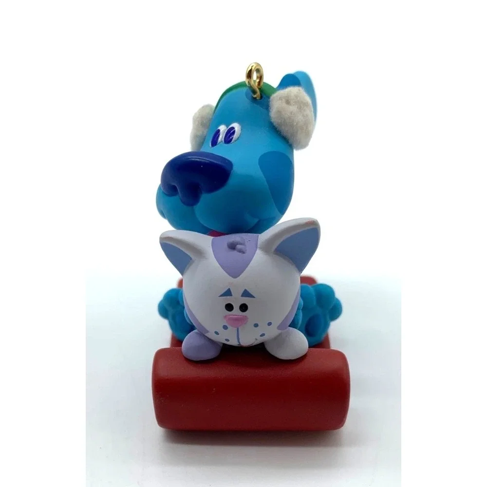 2001‎ Hallmark Blue's Clues Ornament Blue & Periwinkle Nickelodeon QXI61 Vintage